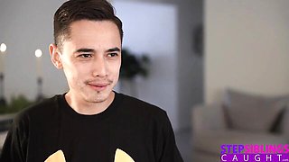 Blowjob clip with libidinous Juan El Caballo Loco and Chloe Temple from Step Siblings Caught