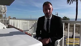 Pascalssubsluts - Bianka Blue dominated on instructos vaca