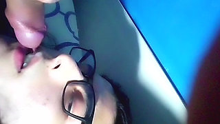 selfsuck and cum twice in mouth