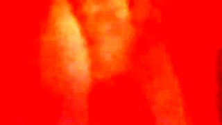 Perfectly gaping my big ass riding clear dildo on the