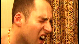 Mature Blonde Stretched Wide in Sloppy Anal Fingering Orgy