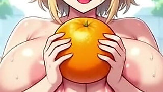 Funny Jokes and Boobs in Market, Ai Animation