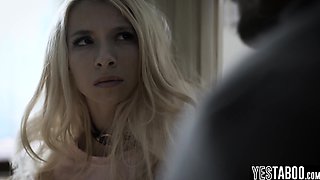 Desperate teenage daughter-in-law railed stepparent