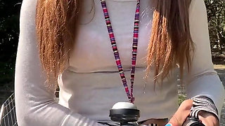 No. 218 My Daily Routine a Walk with My Vaginal Vibrator