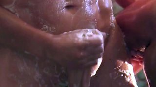 Oiled Asian Masseuse Full Body