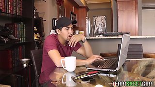 Anya Olsen And Juan Largo In Cute Petite Teen 18+ Sucks Off A Big Cock Stud