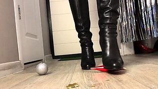 Slutty girl foot fetish with masturbation
