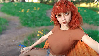 Off the record: cute red head girl in the park ep 7