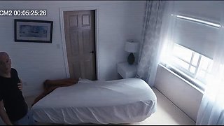 Zac Wild Pounds Kenna James to Cumshot in Voyeur 3