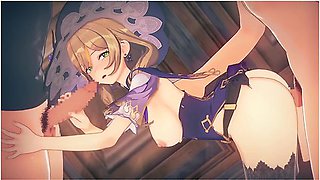Hentai Anime In Genshin Impact Lisa Mincigangbang 3d Hentai Animation.(fingering,handjob,blowjob,sex)