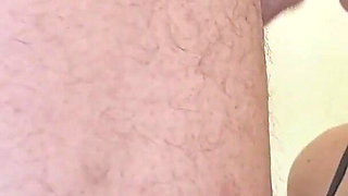 MILF with Sunglasses Gives a Blowjob and Gets a Cumshot in Her Mouth