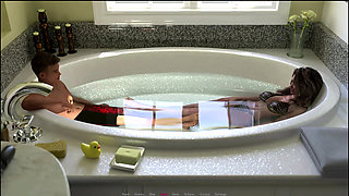Day 17 - Free - Part 2 - Sophia and Dylan Spend Some Time in the Bath