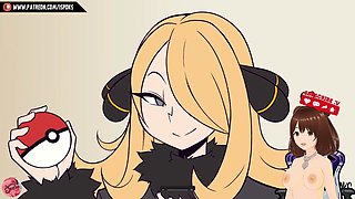 Stepmom and femboy share a bed in wild animated adventure