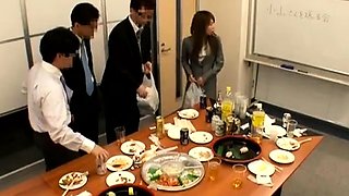 Japanese teen in white cotton panties masturbates