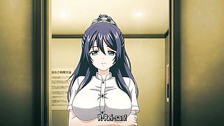 Beautiful queen's creampie hentai video