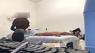 Legit Colombian RMT gives into Monster Asian Cock 2nd Appointment
