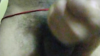 Sexy dick jerking of by telugu boy