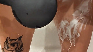 Naked Stepsister in Shower