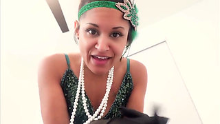 Calisa Bliss' Roaring '20s Giantess Domination 4K POV Shrinking Fantasy Awaits!