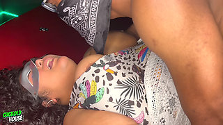 Brazilian BBW Having Group Sex at a Swingers' Club