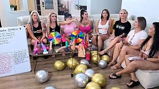 Big Titty Blonde with Amazing Ass Has Group Sex Fun