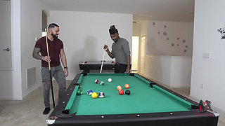 Swinger Pool Table Threesome