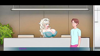 Cartoon fantasy, summertime saga, animated