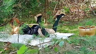 Caught a Red Fox in the Forest and Finished in His Mouth!