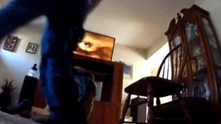 After spanking Marry 47yo serves my cock