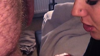 Hot amateur teen blowjob and facial HD video