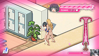 EP-4"LIFEGUARD HOLIC GAMEPLAY!NTR! HENTAI GAME! BF caught me and her gf fucking in his house.