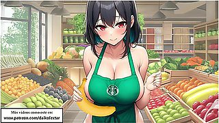 Joi Anal With Fruits. She Caught You And Now Wants To Help You. Spanish Voice