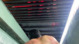 Cfnm femdom fetish nasty hotties playing with his dick