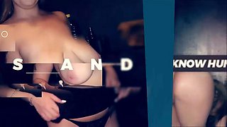 GLORYHOLE SECRETS - Kasey Warner Swallows Thick Loads in First Gloryhole: Porn