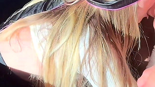 My Husband Offers Me Blindfolded to a Stranger and the Condom Breaks in My Pussy