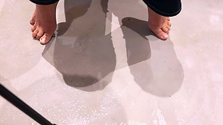 Asian Babe in Ripple Jeans. Anal. Massive Squirt Floods