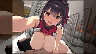 3 dimensional, hentai, big boobs